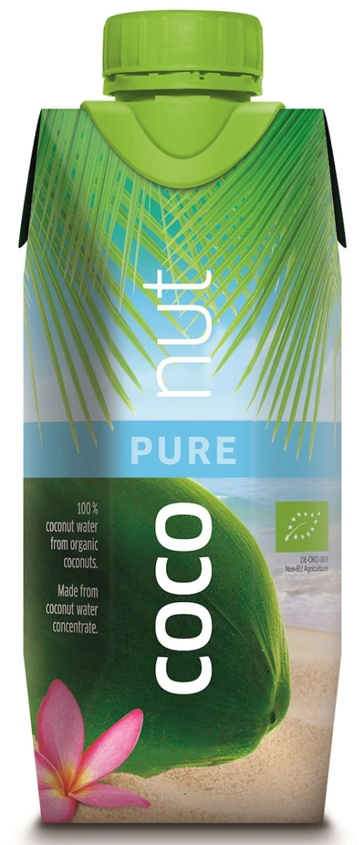 AQUA VERDE Woda kokosowa BIO 330ml