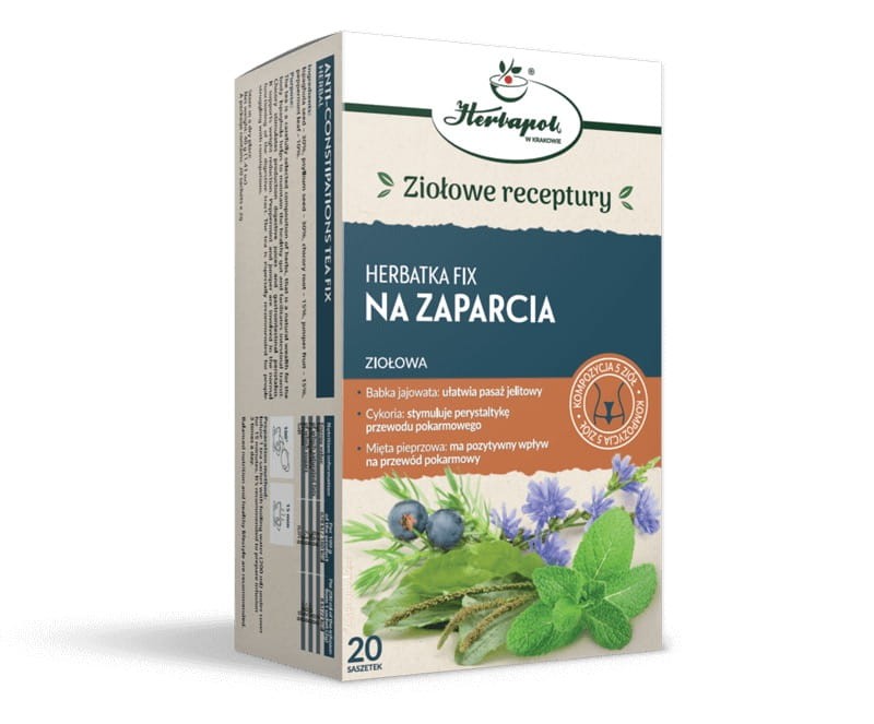 Herbatka Na zaparcia 20 saszetek