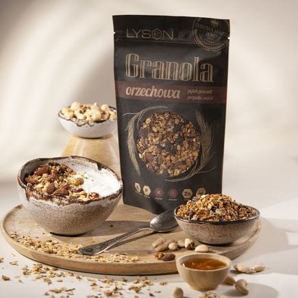 ŁYSOŃ Granola orzechowa 300g