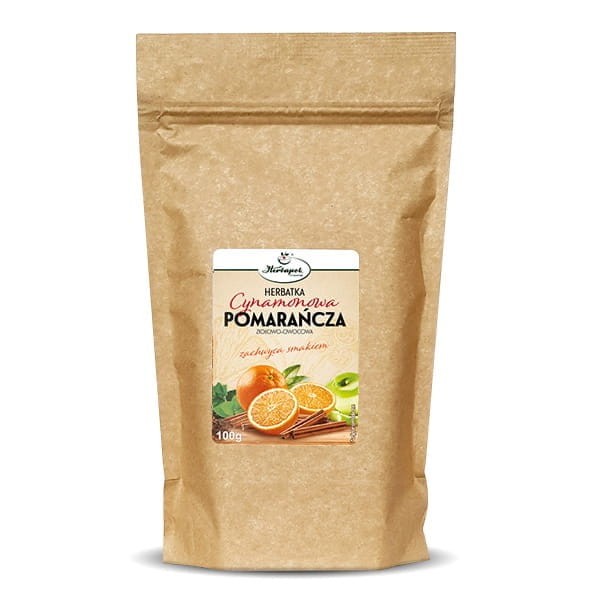 Herbapol Kraków Herbatka Cynamonowa z pomarańczą 100 g