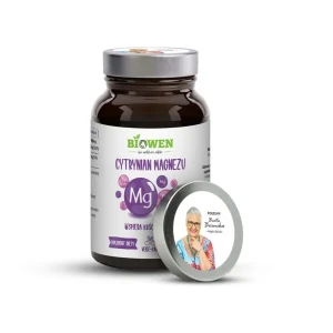 BIOWEN Cytrynian magnezu+B6 100 kapsułek