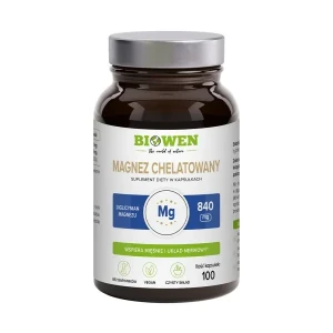 Biowen Magnez chelatowany 100 kapsułek