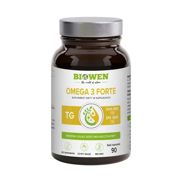 Biowen Omega 3 Forte 90 kapsułek