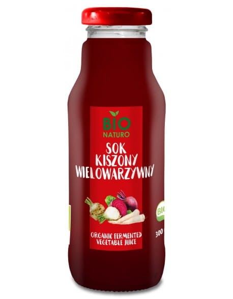 BIO NATURO Sok kiszony wielowarzywny 300ml