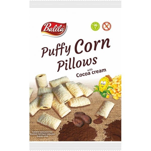 BALILLA Poduszki kukurydziane z kremem kakaowym 70g