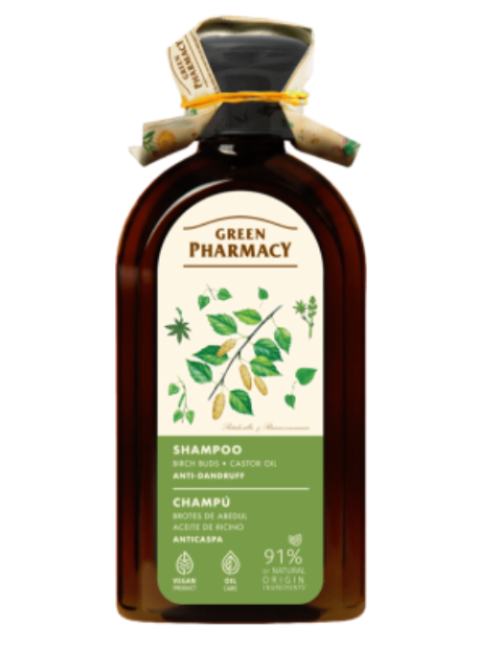 GREEN PHARMACY Szampon przeciwłupieżowy 350ml