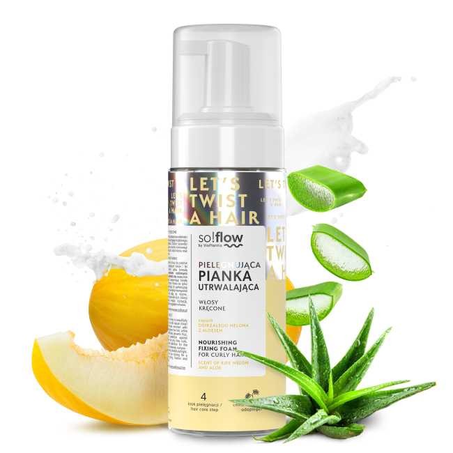 So!flow By Vis Plantis Utrwalająca pianka do włosów kręconych 170ml