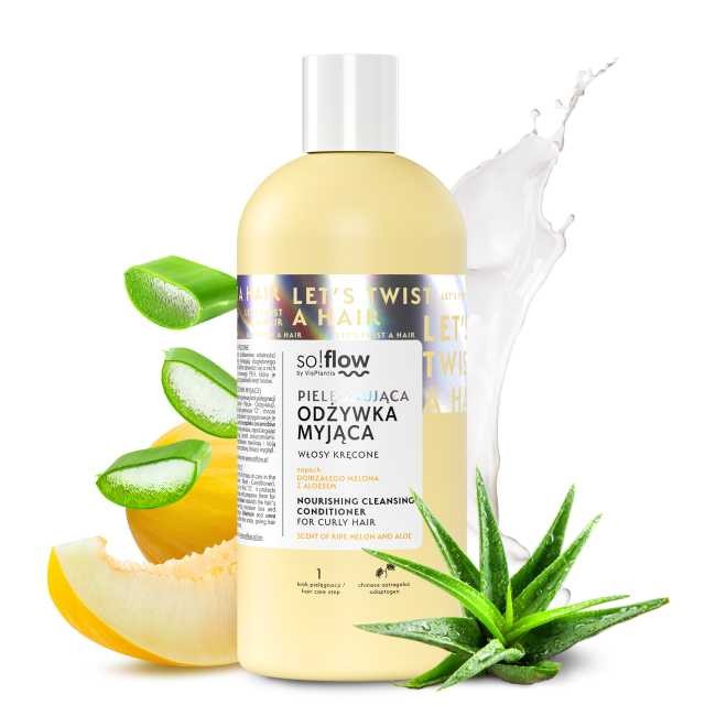 So!flow By Vis Plantis Odżywka myjąca do włosów kręconych 200ml