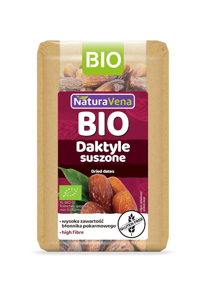 NATURAVENA Daktyle bez glutenu 400g