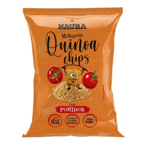 NAURA Chrupki wielozbożowe o smaku pomidora 70g