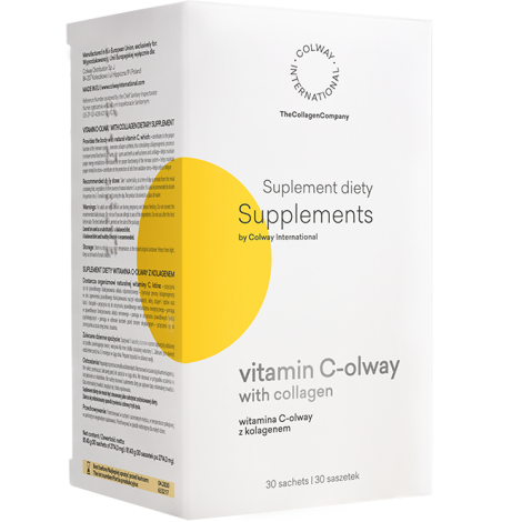 COLWAY Witamina C z kolagenem 30 saszetek