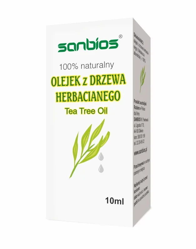 SANBIOS Olejek z drzewa herbacianego 10ml
