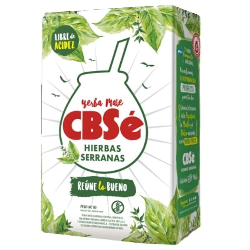 JB Yerba Mate CBSe Hierbas serranas 500g