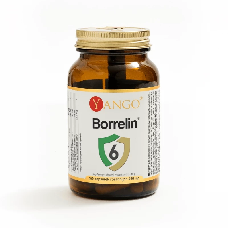 YANGO Borrelin 6 100 kapsułek