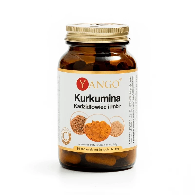YANGO Kurkumina, kadzidłowiec, imbir 90 kapsułek