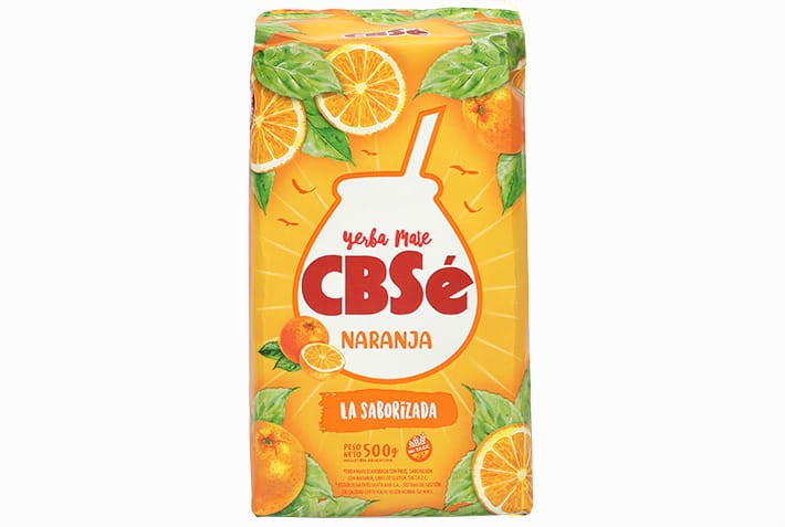 JB Yerba mate CBSe  Naranja pomarańcz 500g