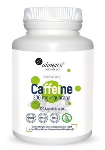 ALINESS Coffeina z guaraną 100 kapsułek