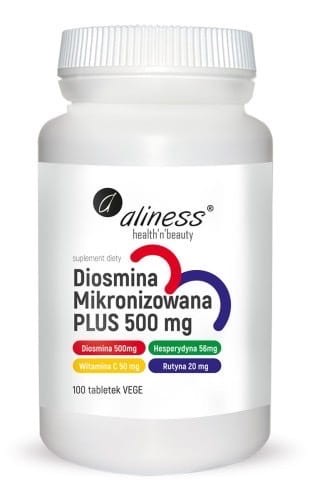 ALINESS Diosmina mikronizowana 100 tabletek