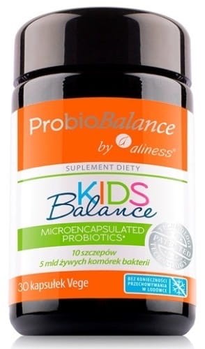 ALINESS ProbioBalance Probiotyk KIDS 30 kapsułek