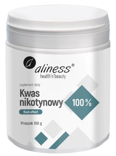 ALINESS Kwas nikotynowy proszek 100g