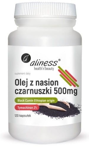 ALINESS Olej z nasion czarnuszki 120 kapsułek