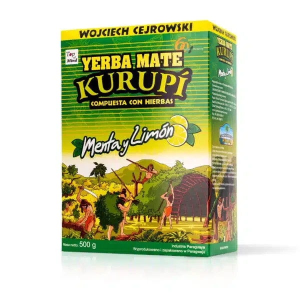 JB Yerba Mate Kurupi Limon&Menta 500g