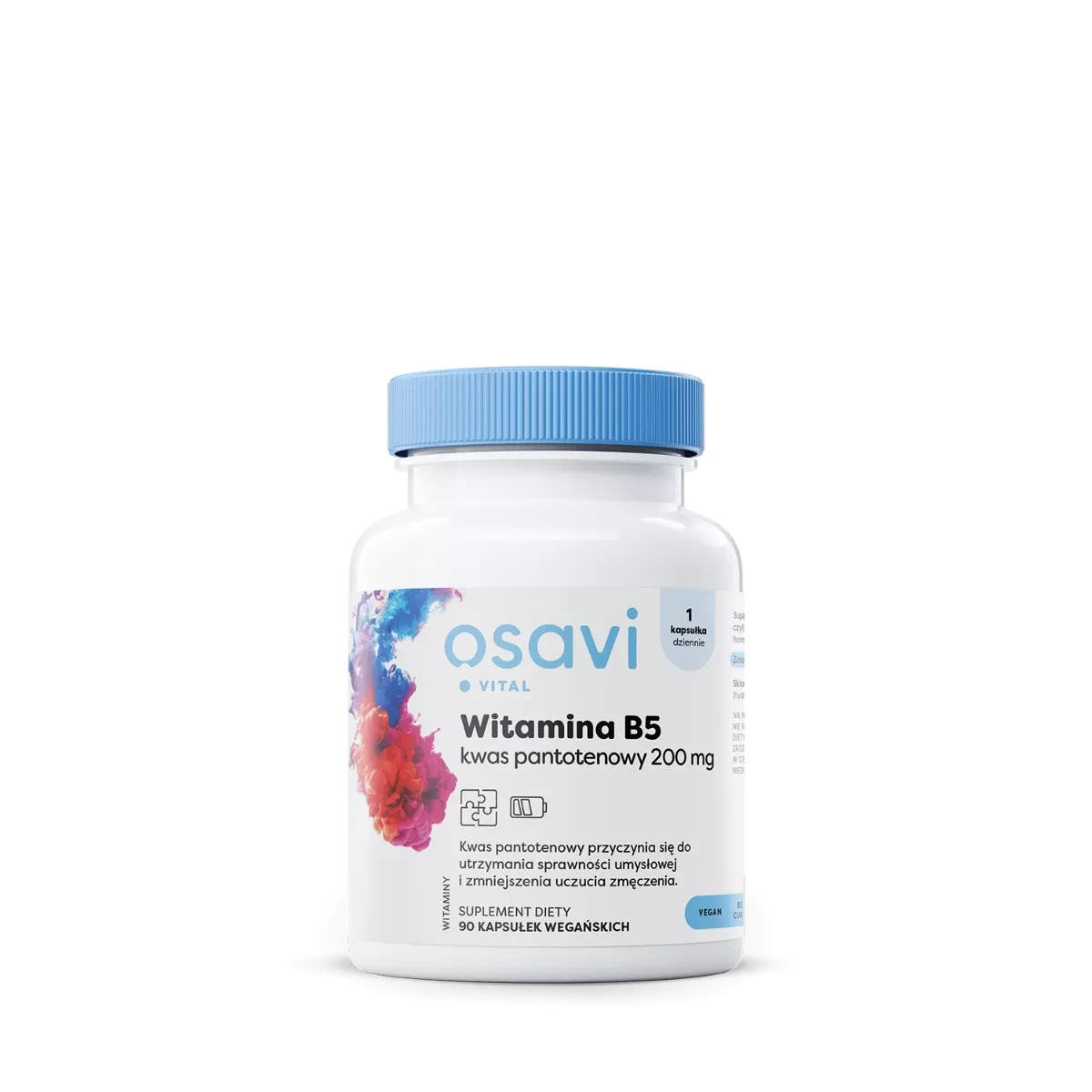 Osavi Witamina B5 Kwas Pantoten 200mg x90kap