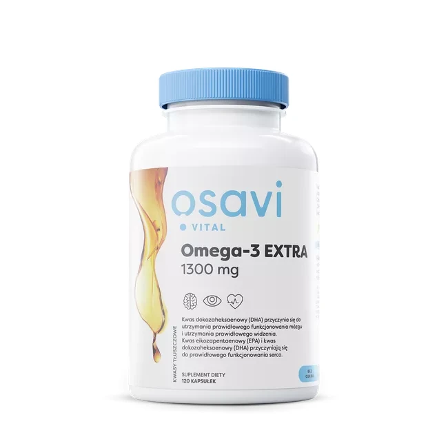 Osavi Omega-3 Extra 1300mg Cytryna 120 kap