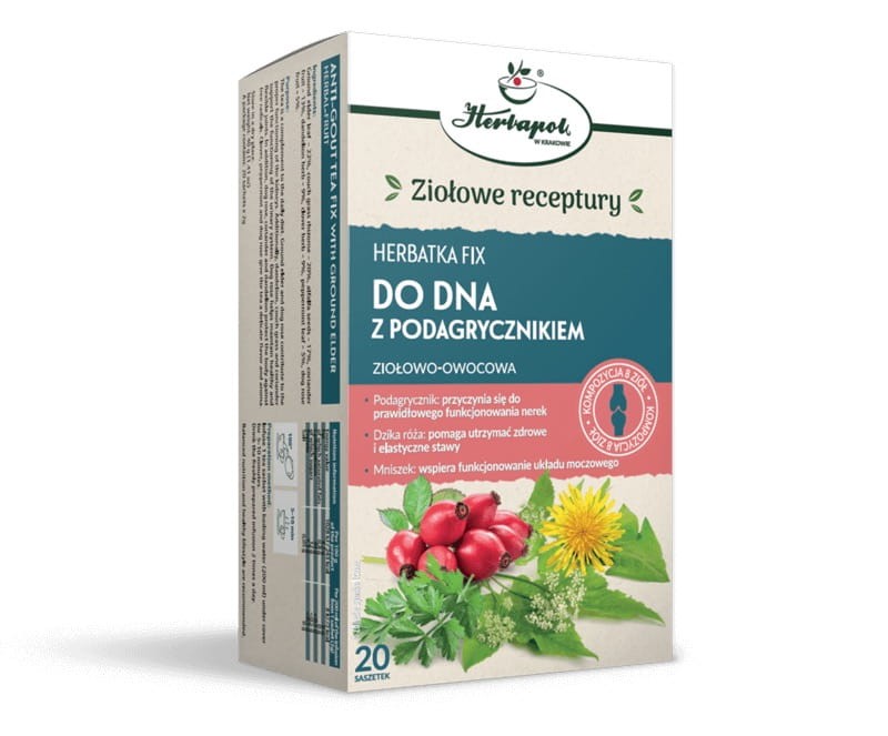 Herbapol Kraków Do Dna z podagrycznikiem 20 saszetek