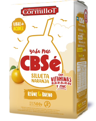 JB Yerba mate CBSe Silueta Naranja 500g
