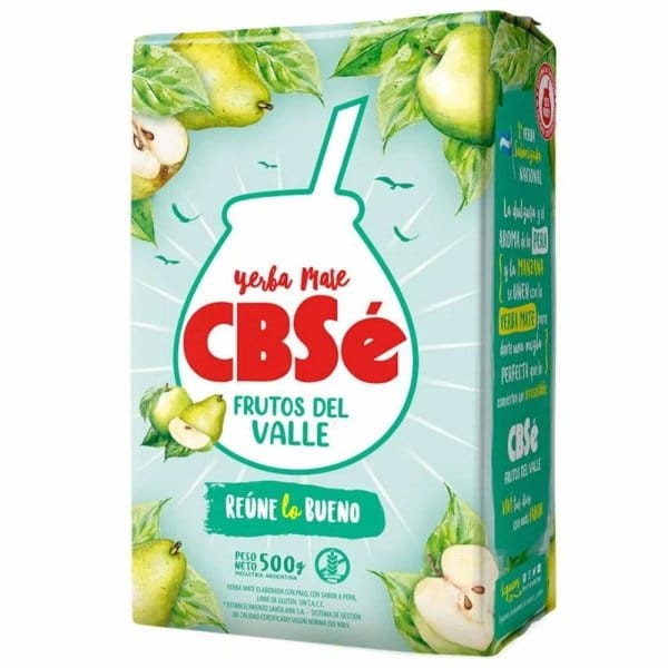 JB Yerba Mate CBSe jabłkowo gruszkowa 500g