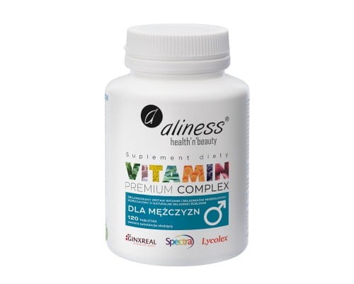ALINESS Premium Vitamin Complex dla mężczyzn 120 kapsułek