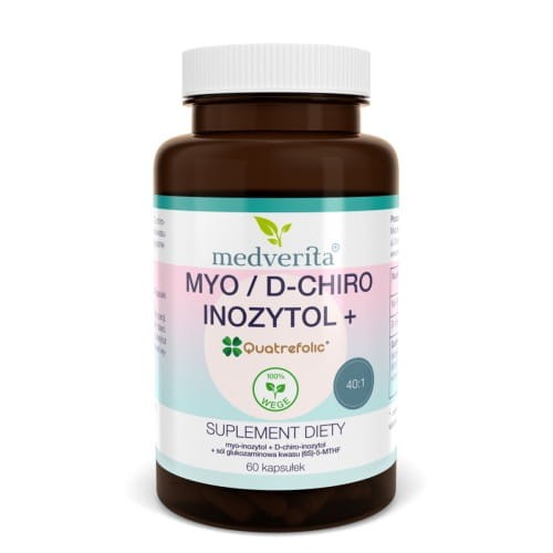 Medverita Myo/D-chiro-Inozytol 60 kapsułek