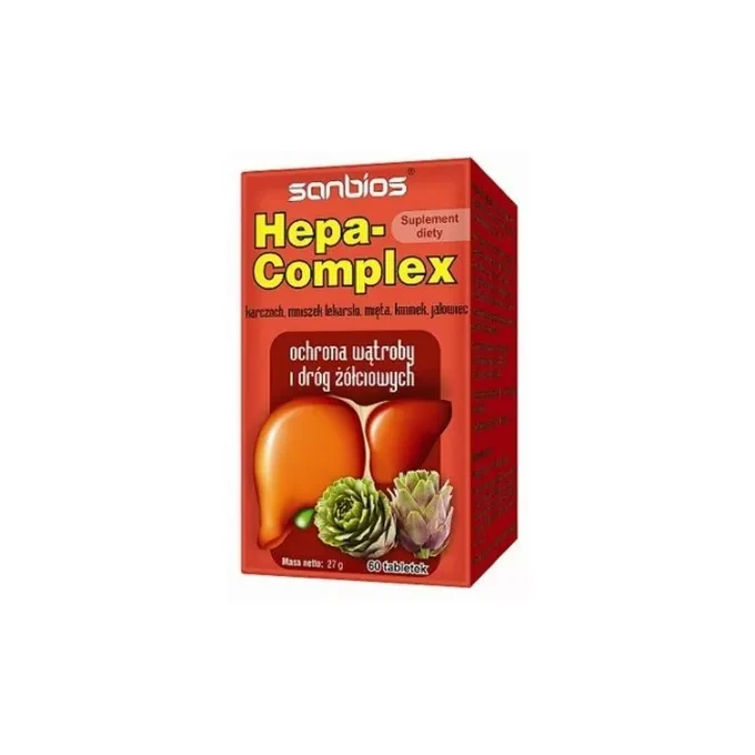 SANBIOS Hepa-Complex 60 tabletek