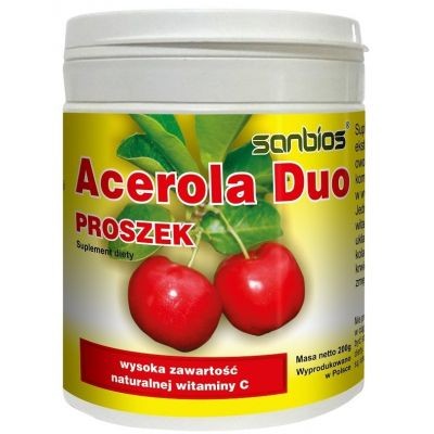 SANBIOS Acerola Duo proszek 200g