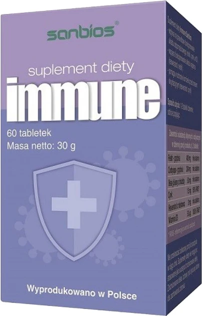 SANBIOS Immune 60 tabletek