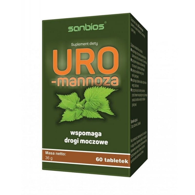 SANBIOS Uro-mannoza 60 tabletek