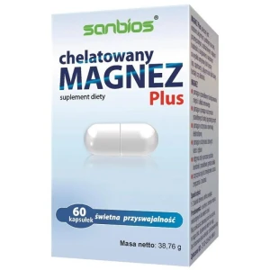 SANBIOS Magnez Plus Chelatowy 60 tabletek