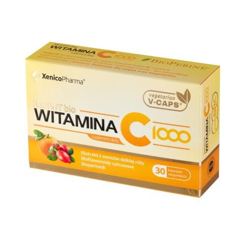 Xenico Xenivit Bio Witamina C 1000 30 kapsułek