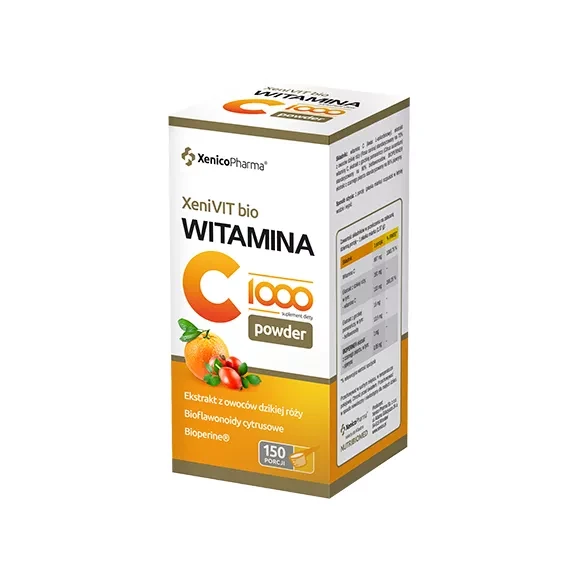 Xenico Xenivit BIO witamina C 1000 powder 150 porcji