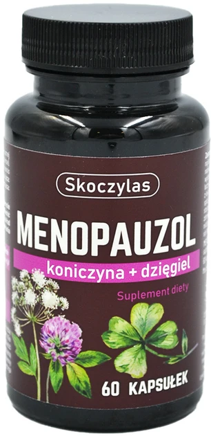 Skoczylas Menopauzol koniczyna + dzięgiel 60 kapsułek