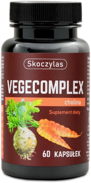 Skoczylas Vegecomplex cholina 60 kapsułek