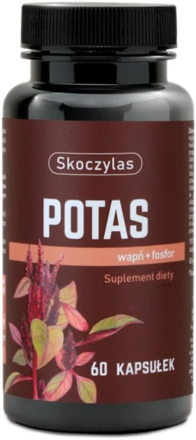 Skoczylas Potas + wapń + fosfor 60 kapsułek