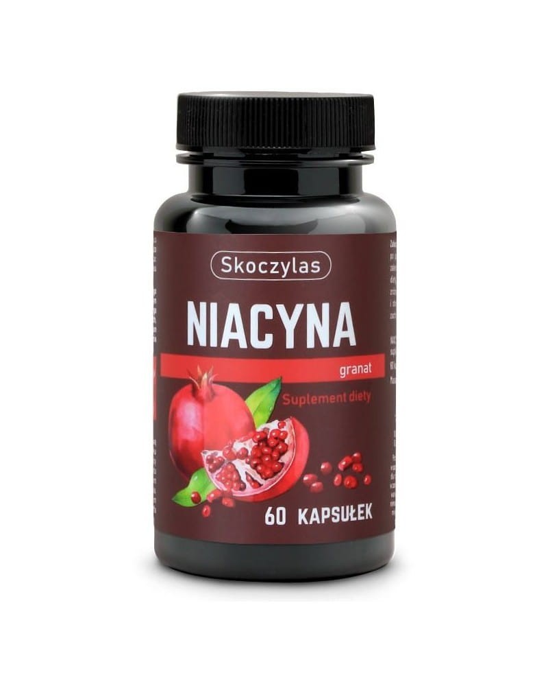 Skoczylas Niacyna z granatu 60 kapsułek
