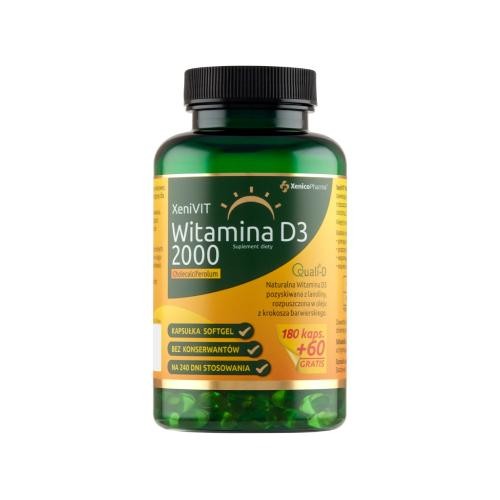 Xenico XeniVIT witamina D 2000 240 kapsułek