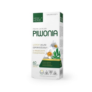 MEDICA HERBS Piwonia 60 kapsułki