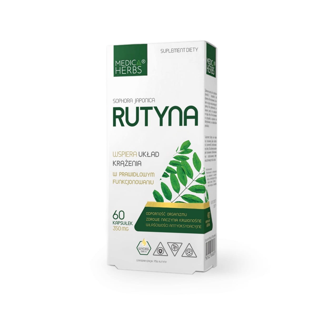 MEDICA HERBS Rutyna 350 mg 60kaps