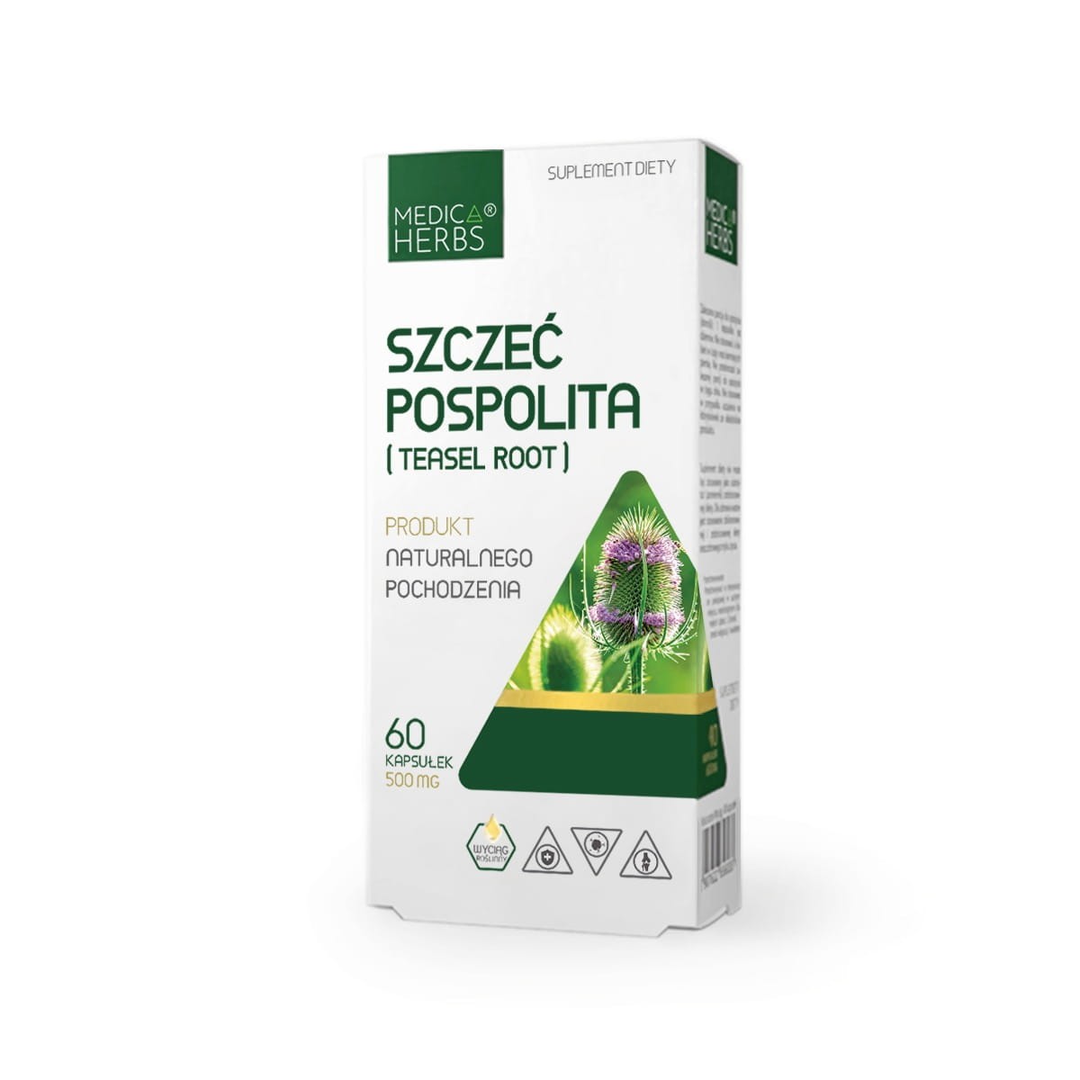 MEDICA HERBS Szczeć pospolita 60 kapsułek
