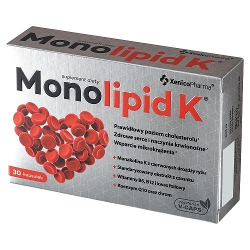 Xenico Monolipid K 30 kapsułek
