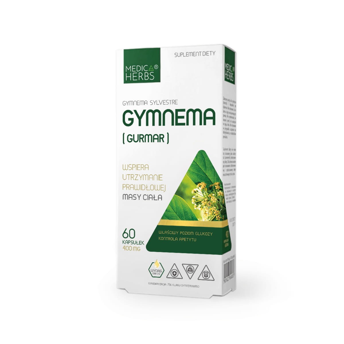 Medica Herbs Gymnema (Gurmar) 60 kapsułek